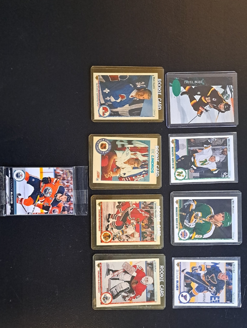 Parkhurst Hockey Rookie Card Assortment - Black & White Accents